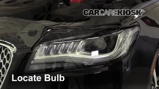 2017 Lincoln MKZ Premiere 2.0L 4 Cyl. Turbo Luces Faro delantero (reemplazar foco)